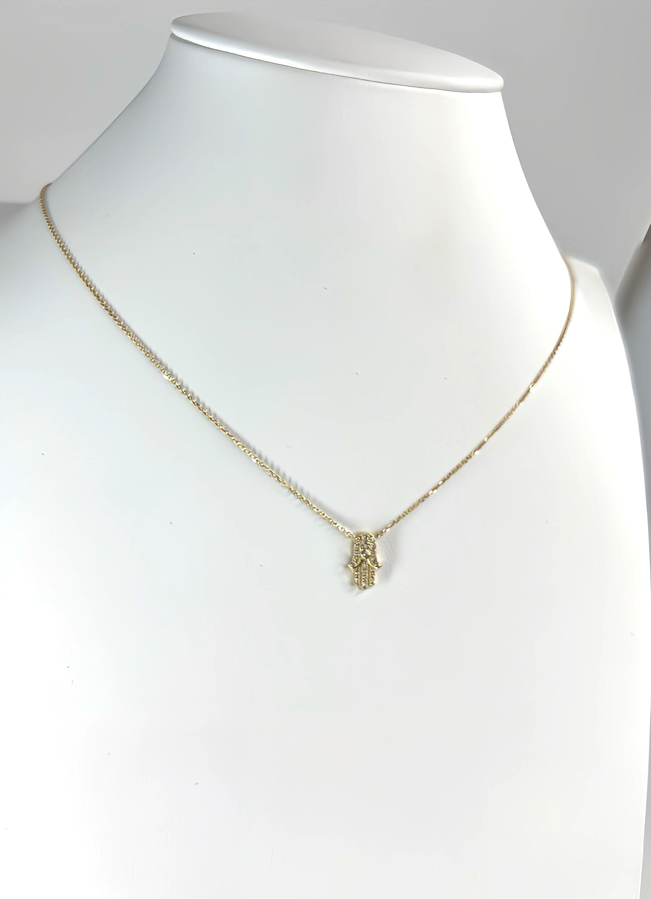 Hamsa necklace