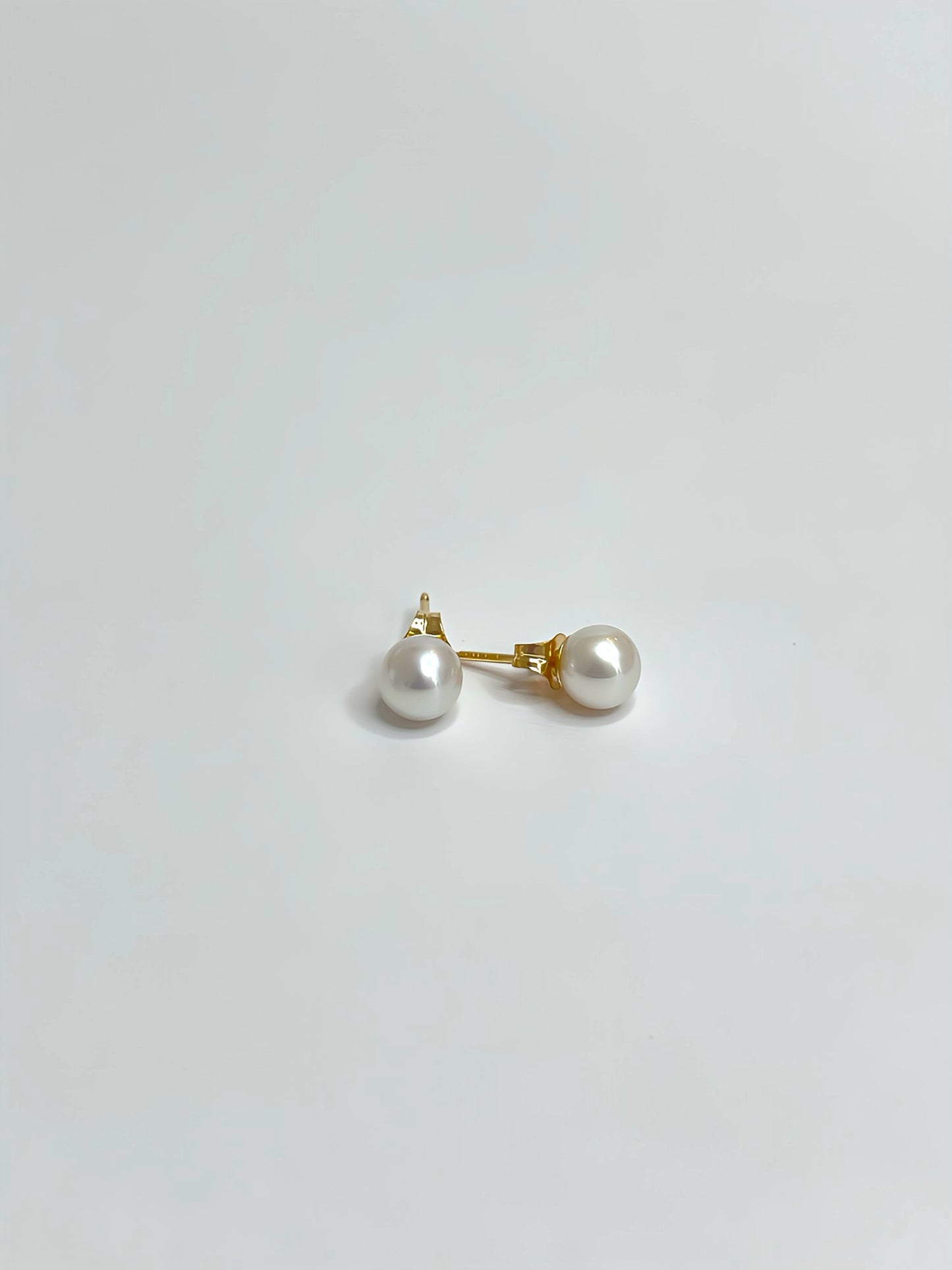 Pearl earrings