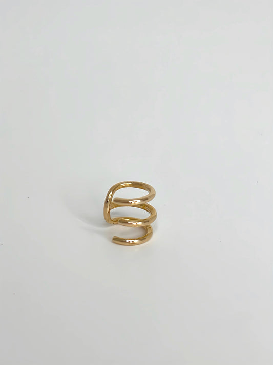 Pave open ear cuff
