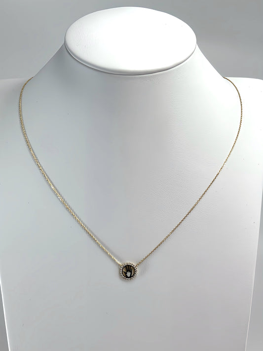 Hand necklace