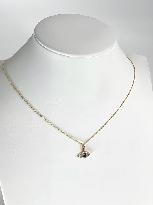 Evil eye necklace